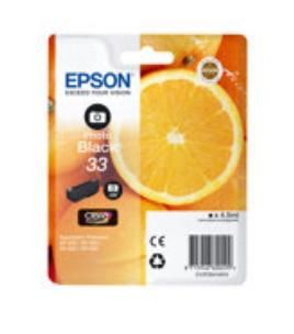 Epson 33 Black Ink Cartridge - C13T33414010