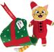 KONG Holiday pull-a-partz present