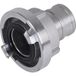 FP - Raccord d'aspiration Storz, Aluminium AL 75-B, 75mm Joint d'étanchéité Blanc
