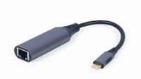 Gembird A-USB3C-LAN-01 USB 3.2 Gen 1 (3.1 Gen 1) Type-C Noir, Gris
