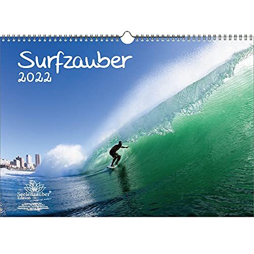 Seelenzauber Surfmagie DIN A3 kalender voor 2022 surfers en surfen - zielmagie