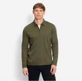 OLYMP zip pullover olijfgroen
