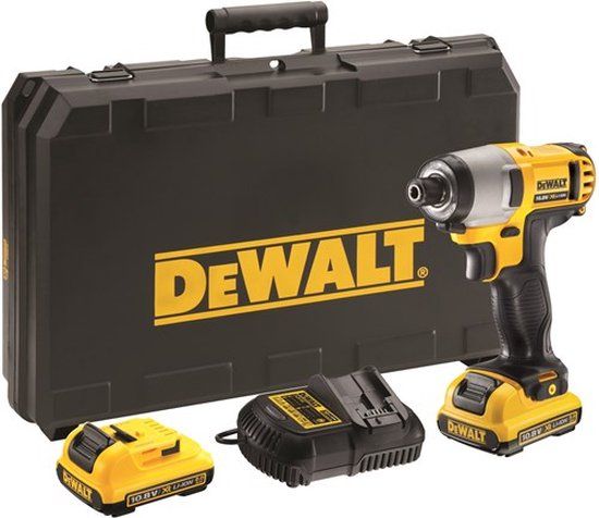 DeWalt DCF815D2 10.8V Li-Ion Accu Slagschroevendraaier Set (2x 2.0Ah) in Koffer