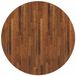 vidaXL Tafelblad Ø 80 x 4 cm Rond Massief Eikenhout Lichtbruin