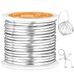 VynyQoo 3mm Aluminiumdraad, 12M Zilver