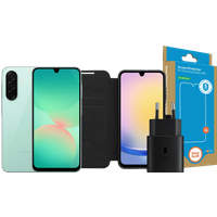 Samsung Galaxy A26 128GB Green 5G + Complete Accessory Kit