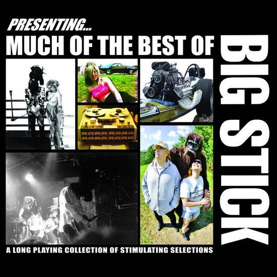 Big Stick - Much Of The Best Of Big Stick (LP) (Clear Coloured Vinyl)