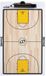 Spalding Coach tactisch bord Basketbal veelkleurig Polyester