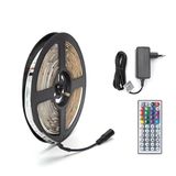 levitantes Ledstrip – 5 m laagspanningsstrip met RGB-verlichting, ideaal voor de decoratie van ruimtes, eenvoudige installatie en laag stroomverbruik