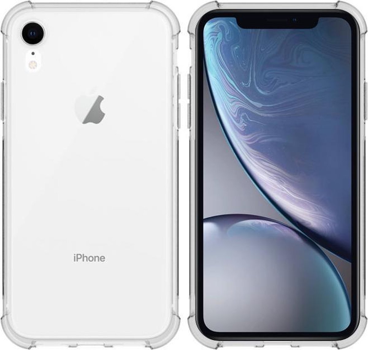 imoshion Shockproof Case iPhone Xr hoesje - Transparant