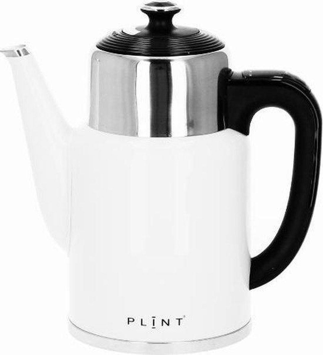 PLINT by Bluetoolz® Plint Retro-Look Waterkoker kanvormig 1,7 l. - Wit Retro Vintage