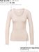 Calida Richesse Lace T-shirt ronde hals - 090 Beige - Dames Volwassenen - Wol/Zijde