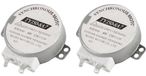 Merkloos / Sans marque BeiJingLiangPinJiaZuoKeJiWenHuaFaZhanYouXianGongSi 2 stuks Synchrone Motor 220-240V AC 4 RPM CW/CCW voor Draaitafel en Huishoudelijke Apparaten