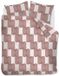 Vtwonen Check Mate dekbedovertrek - Tweepersoons - 200x200/220 - Steenrood