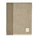 Scandi Living Plaid en laine rayé Beige, 120x185cm
