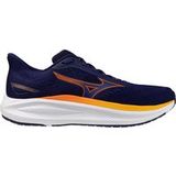 Mizuno Fortrush Dames Stabiliteitsschoen - donkerblauw, oranje, Maat 41