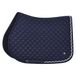 Imperial Riding IRH Basic Cotton VS, zadeldek met ruitstiksel, glitterpaspel en metalen logo, navy, full