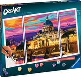 Ravensburger CreArt Sunset in Rome - Schilderen op nummer voor volwassenen