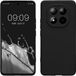 kwmobile telefoonhoesje geschikt voor Xiaomi Redmi Note 15 4G / 5G / Poco M8 5G - Hoesje voor smartphone - Precisie camera uitsnede - In mat zwart