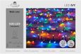 Anna's Collection Cluster Ivy Led - Kerstverlichting - 12 m Multi-Color 500 led 4m Aanloopsnoer