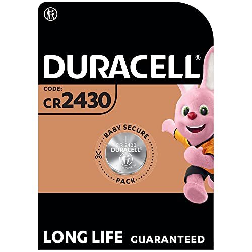 Duracell Specialty zilveroxide knoopcel 1,55 V (SR44/V357/V303/SR44W/SR44SW) ontwikkeld voor gebruik in horloges, rekenmachines en medische apparaten) Maat 2430 1 Stuk metallic