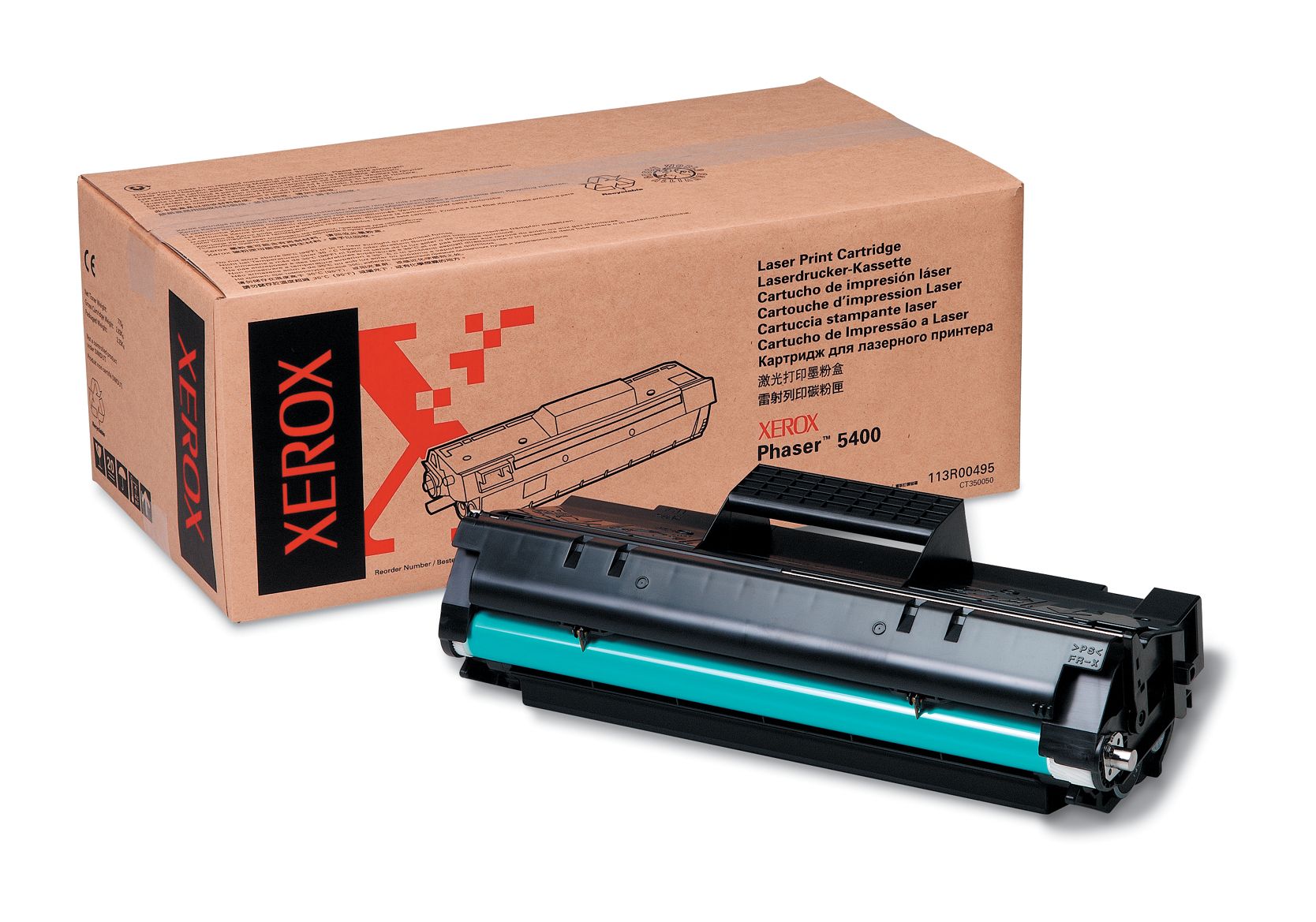 Xerox 113R00495 toner cartridge cyaan voor Phaser 5400 (20.000 pagina's)