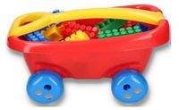 Hemar Familiewagen met briques de construction