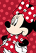 Disney Minnie Mouse Fleeceplaid Dots - 110 x 140 cm - Polyester