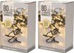 Merkloos Kerstverlichting - 2x - warm wit - buiten - 6m - 80 lampjes