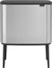 Brabantia Bo Touch poubelle 11 + 23 litres avec couvercle soft-touch