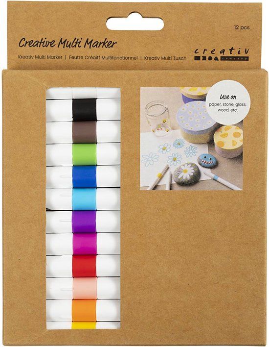 Creativ Company Creatieve Multi Stift - 12 stuks - Divers
