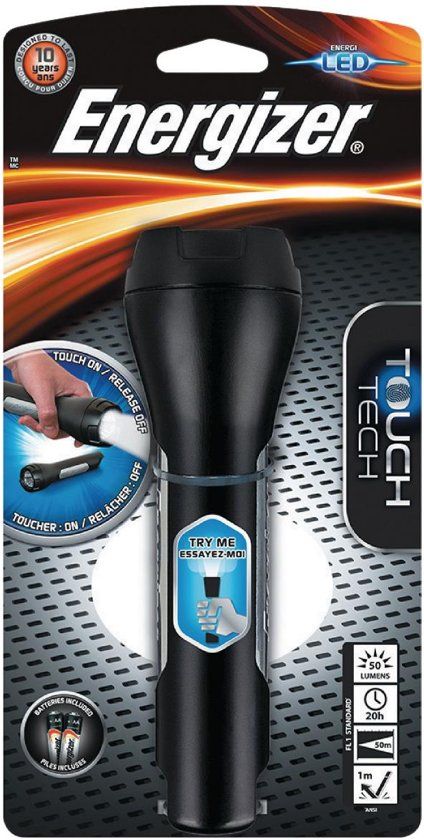 Energizer LED Torch 50 lm Black - 7638900419566
