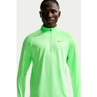 Nike Stride Hardloopshirt Heren - lichtgroen, zilver, Maat M