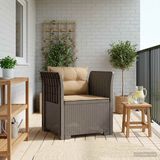vidaXL Fauteuil Lichtgrijs