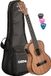 Cascha HH2048E Premium Mahogany E/A tenor ukelele set