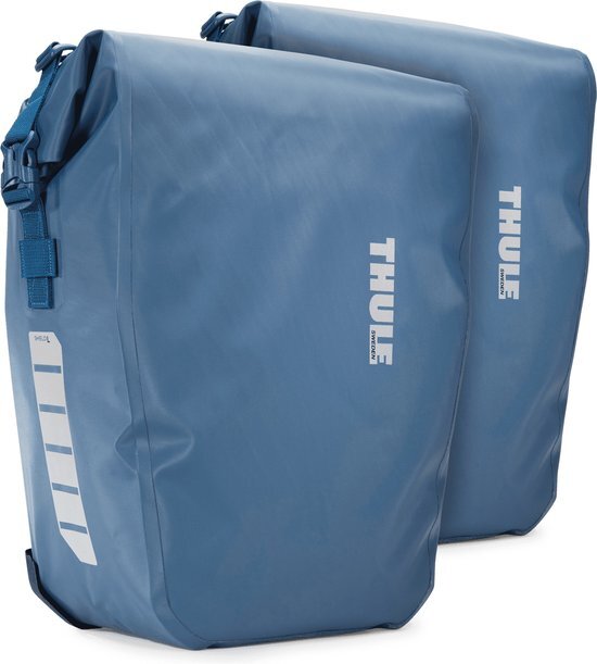 Thule Dubbele fietstas Shield Pannier Large 50L Blauw