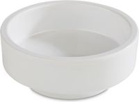 APS Melamine Bento Box "Asia Plus", Ø7,5 x H3 cm, Wit, Set van 4