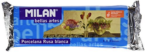 MILAN Pak 500 g porcelana rusa blanca