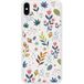 Apple iPhone XS Fleurs colorees Verstevigd hoesje met sublimatie bedrukking