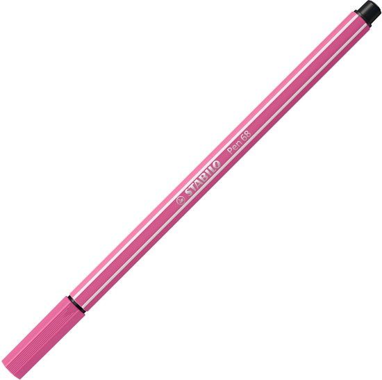 STABILO Pen 68 Viltstift - Erika - Roze - Per Stuk