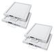 Aerauliqa Filtre WTW pour appareil Aerauliqa QR280, type F7+M5, lot de 4, dimensions : 250 x 183 x 21 mm