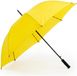Merkloos / Sans marque Makito Western Europe Automatische XL size paraplu - geel - dia 130 cm - 85 cm lang - regen - polyester/metaal