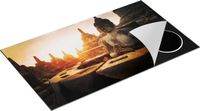 Chefcare Inductie Beschermer Boeddha Beeld - 90x55 cm - Multicolor