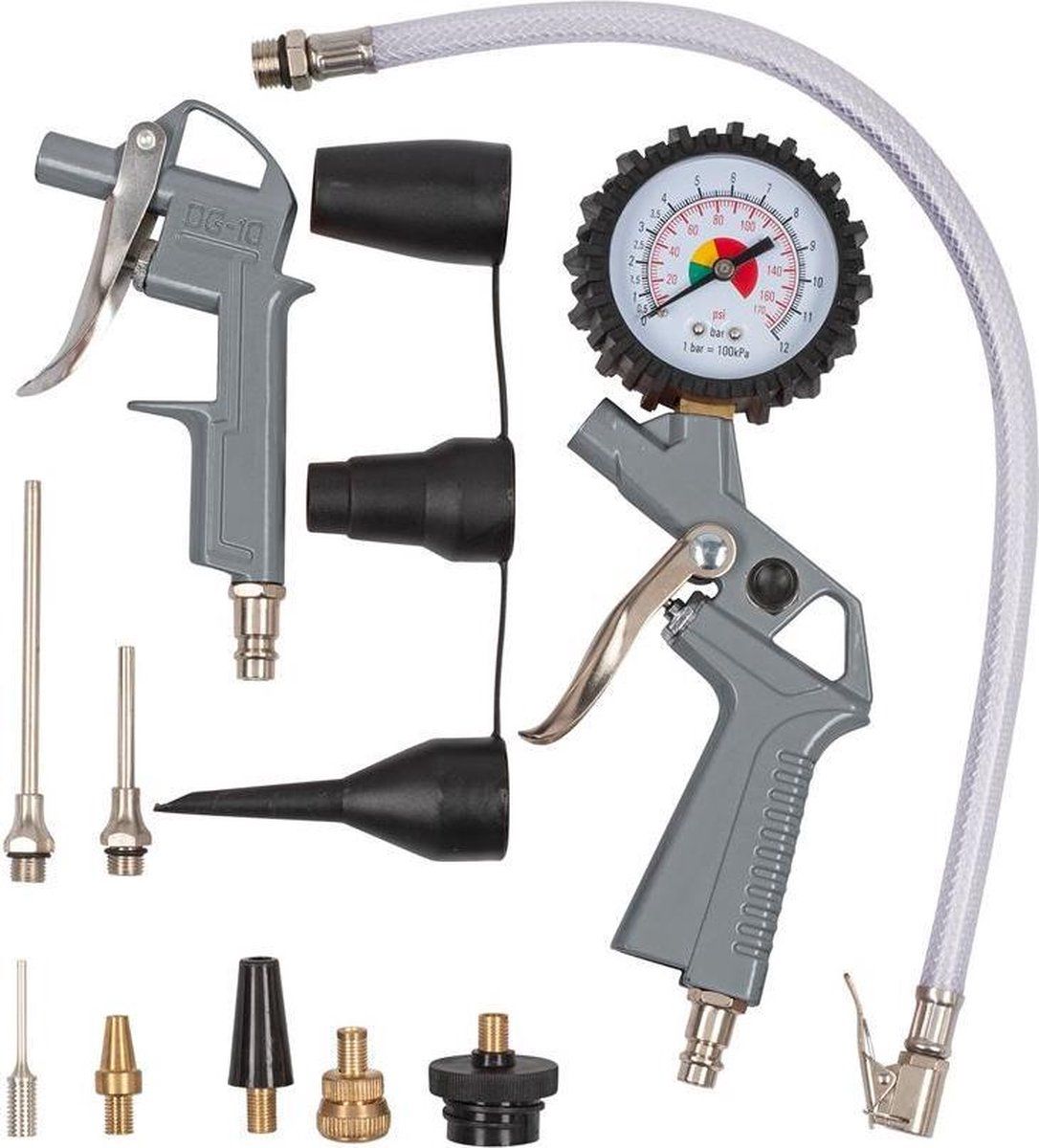 Powerplus POWAIR0023 Blaaspistoolset 13 - 5400338088889