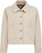 WE Fashion Dames Beige Spijkerjas - Maat M - Dames - Herfst/Winter 2025