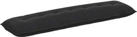 vidaXL Rugkussen Zwart 200 x 50 cm Corduroy stof