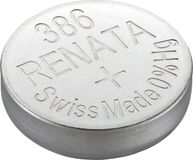 Renata 386 - SR43W - Zilveroxide Knoopcel - horlogebatterij - 1.55V - 1 stuk(s)