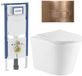 Geberit QeramiQ Dely Toiletset - Geberit UP720 inbouwreservoir - mat wit