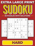 Extra Large Print Sudoku Hard Puzzle Book