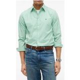 Tommy Hilfiger Flex Poplin Seasonal Cut Grass/stripe Maat: M